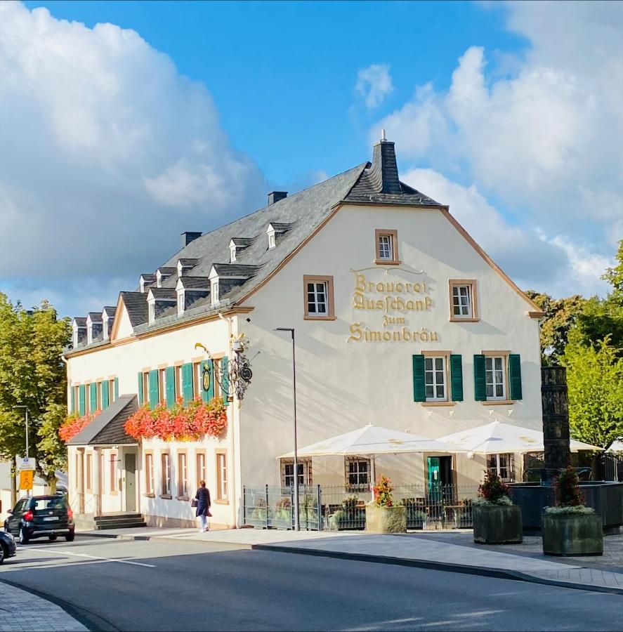 Zum Simonbraeu Hotel Bitburg Eksteriør billede